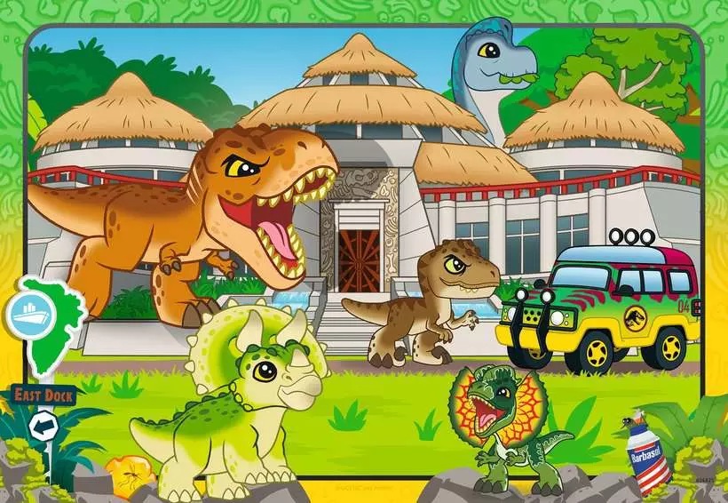 Jurassic World Explorers – Livin’ the Wild Life! (2 x 24 pièces) – Ravensburger