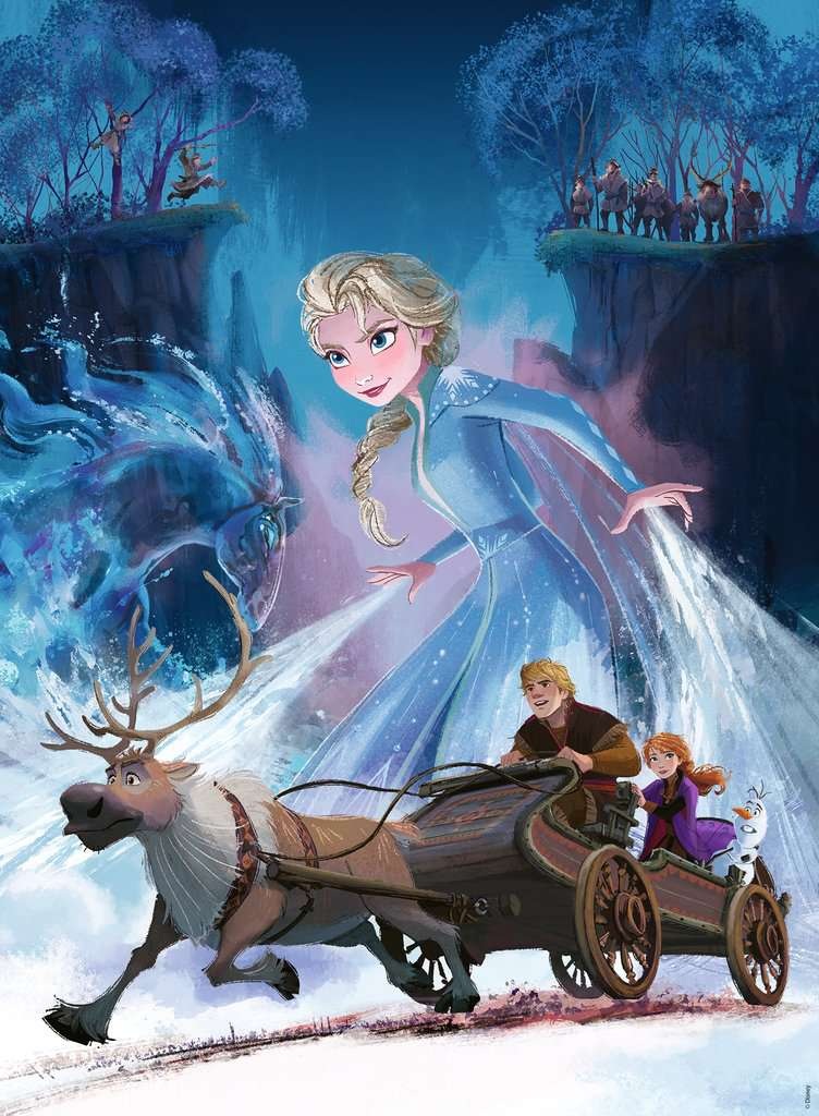 Disney: La Rien des Neige 2 – La Forêt mystérieuse (200 pièces XXL) – Ravensburger