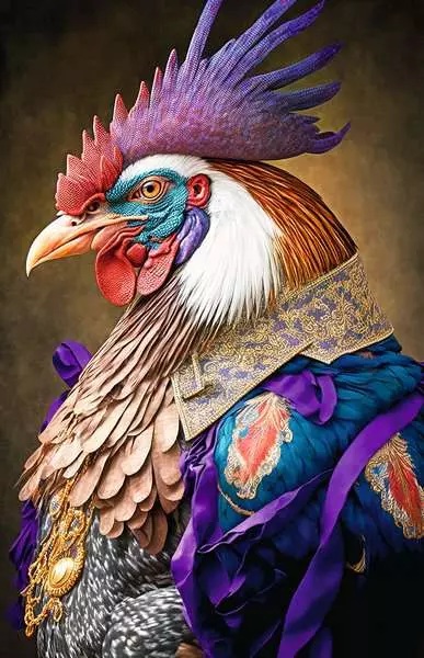 Puzzle Moments – Rooster General (200 pièces) – Ravensburger