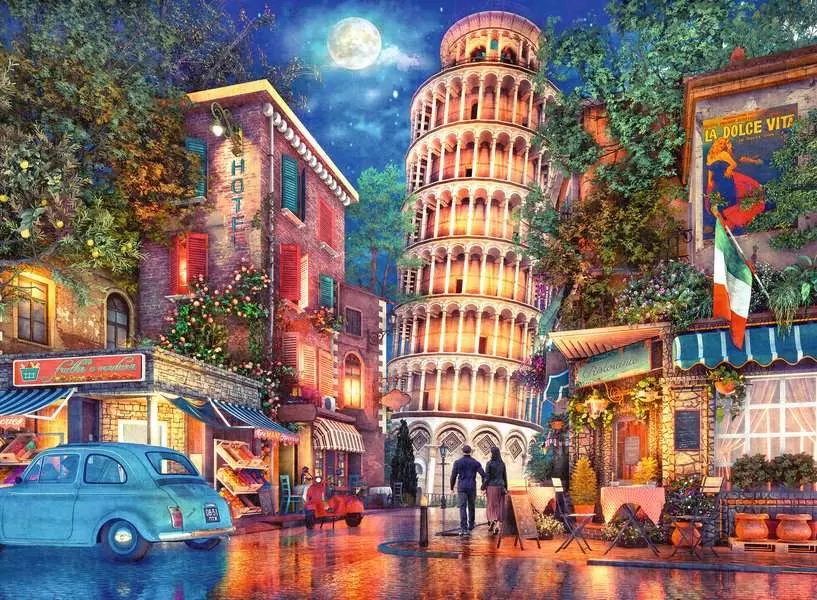 Streets of Pisa (500 pièces) – Ravensburger