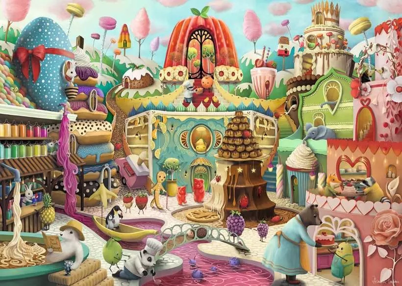 Sweet Street (1000 pièces) – Ravensburger