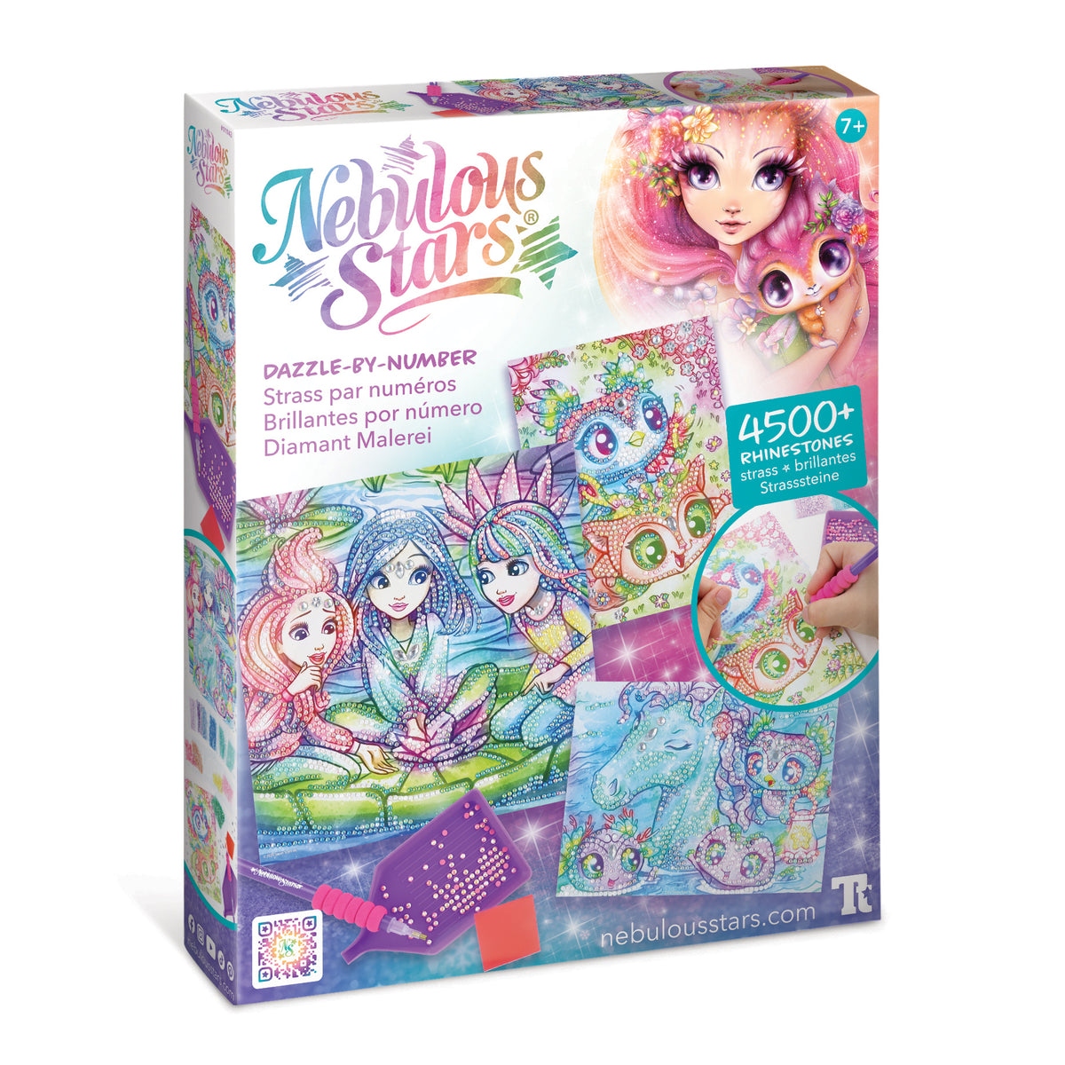 Nebulous Stars – Strass par numéro – Arc-en-ciel