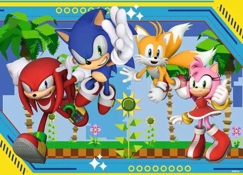 Sonic The Hedgehog (100 pièces XXL) – Ravensburger