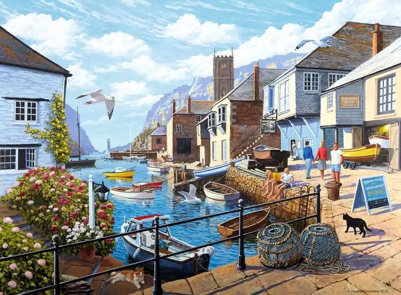 Tranquil Harbour (500 pièces) – Ravensburger