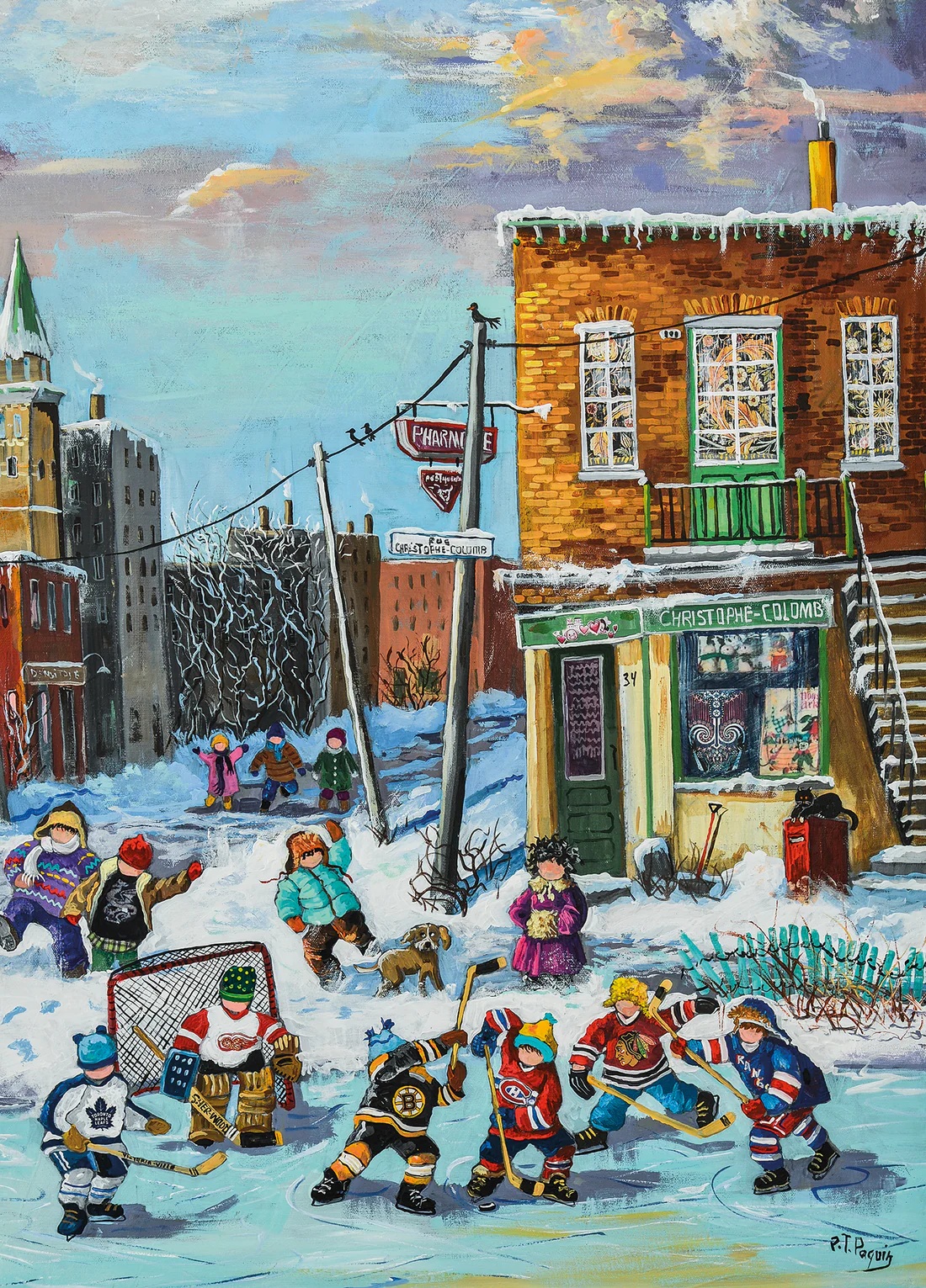 Pauline Paquin – La Ruelle des Rêves (1000 pièces) – Clementoni