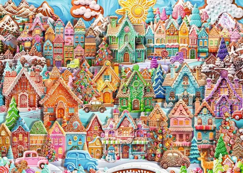 Christmas Cookie Village (1000 pièces) – Ravensburger