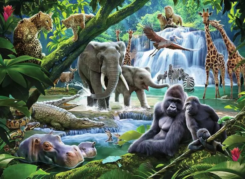 Jungles Animals (100 pièces XXL) – Ravensburger