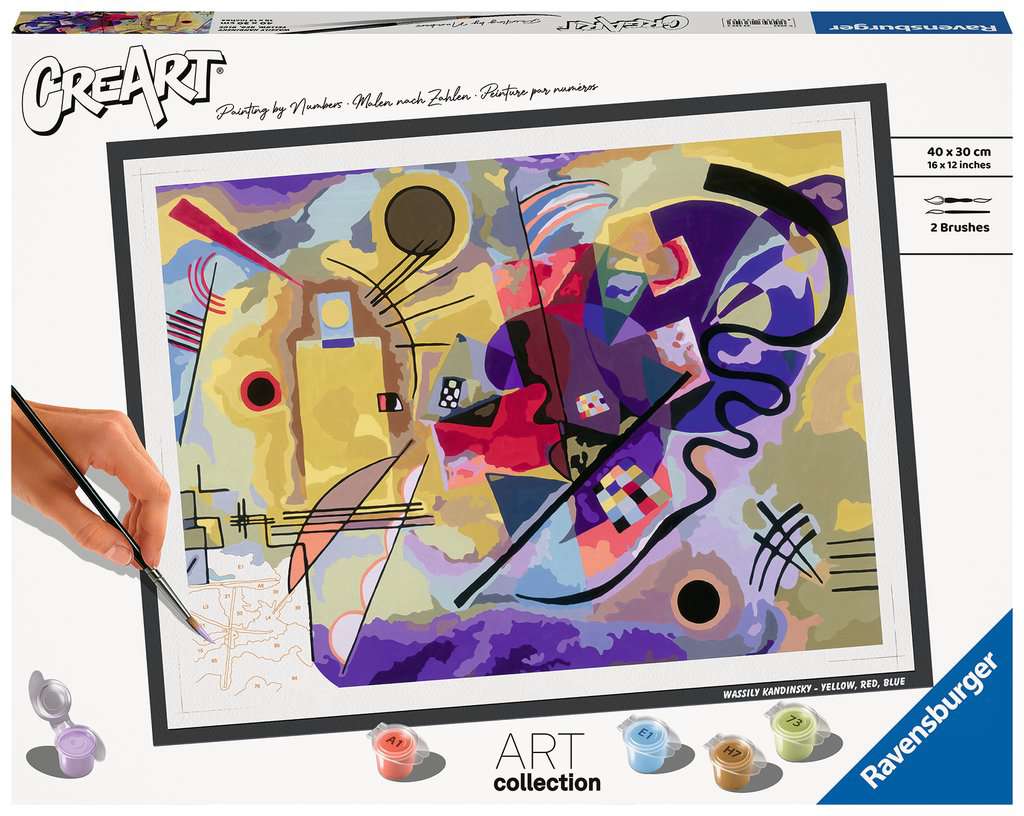CreArt – Kandinsky – Yellow, Red, Blue