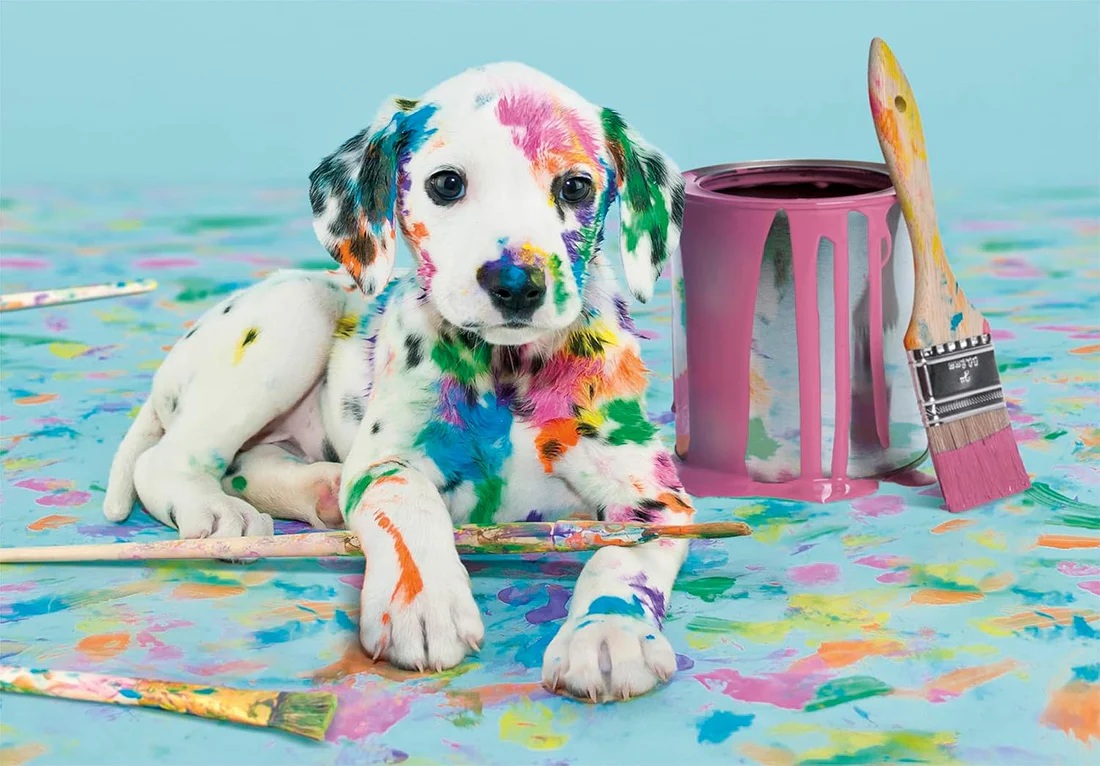 Le Dalmatien Rigolo (500 pièces) – Clementoni