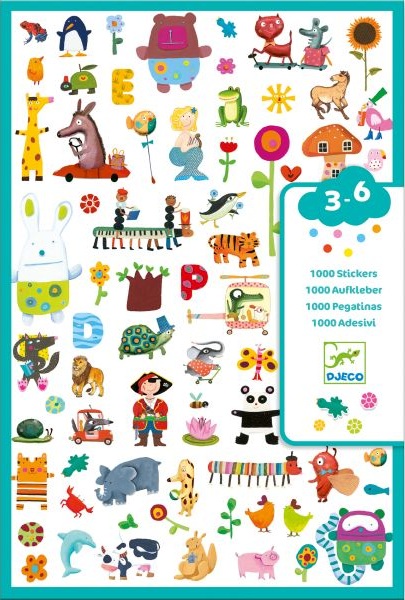Autocollants – 1000 Pour les Petits