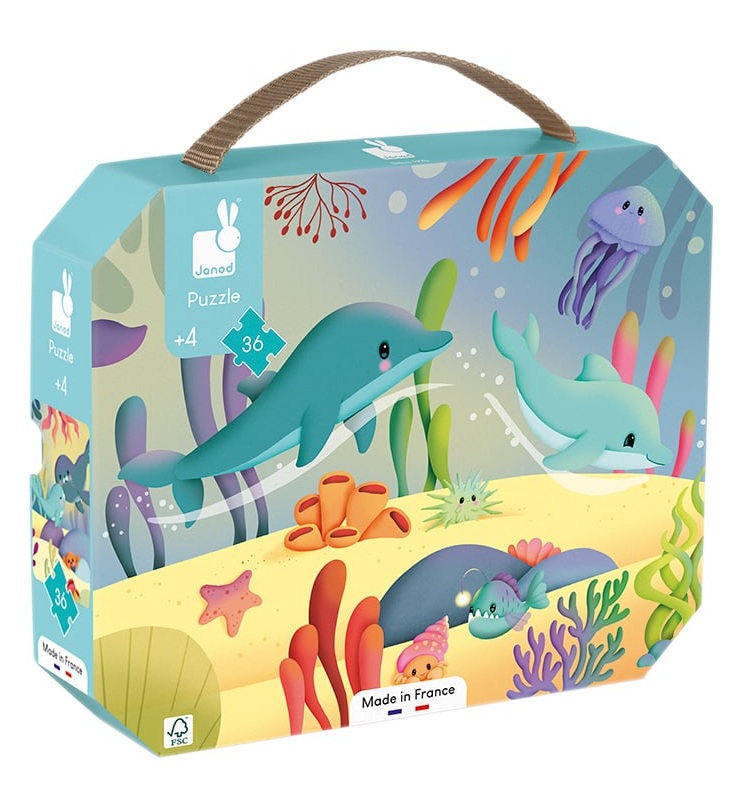 Frise – Les Animaux Marins (35 pièces) – Janod