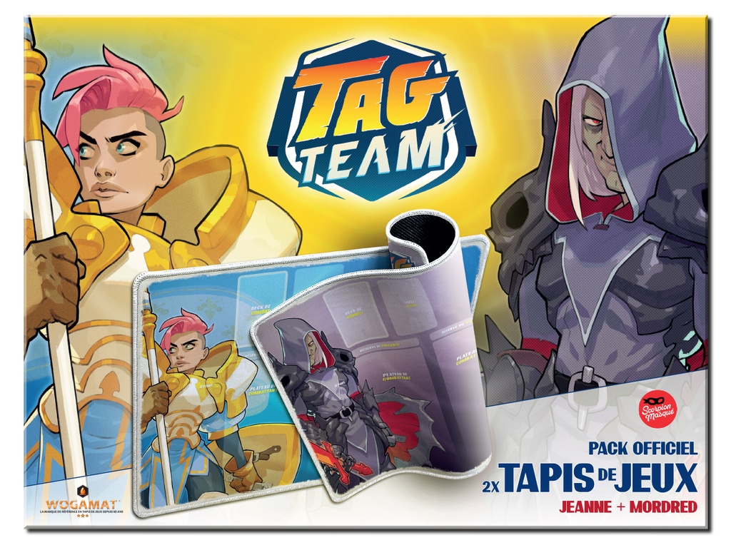 Tag Team – Tapis de Jeu (Jeanne + Mordred) (VF)