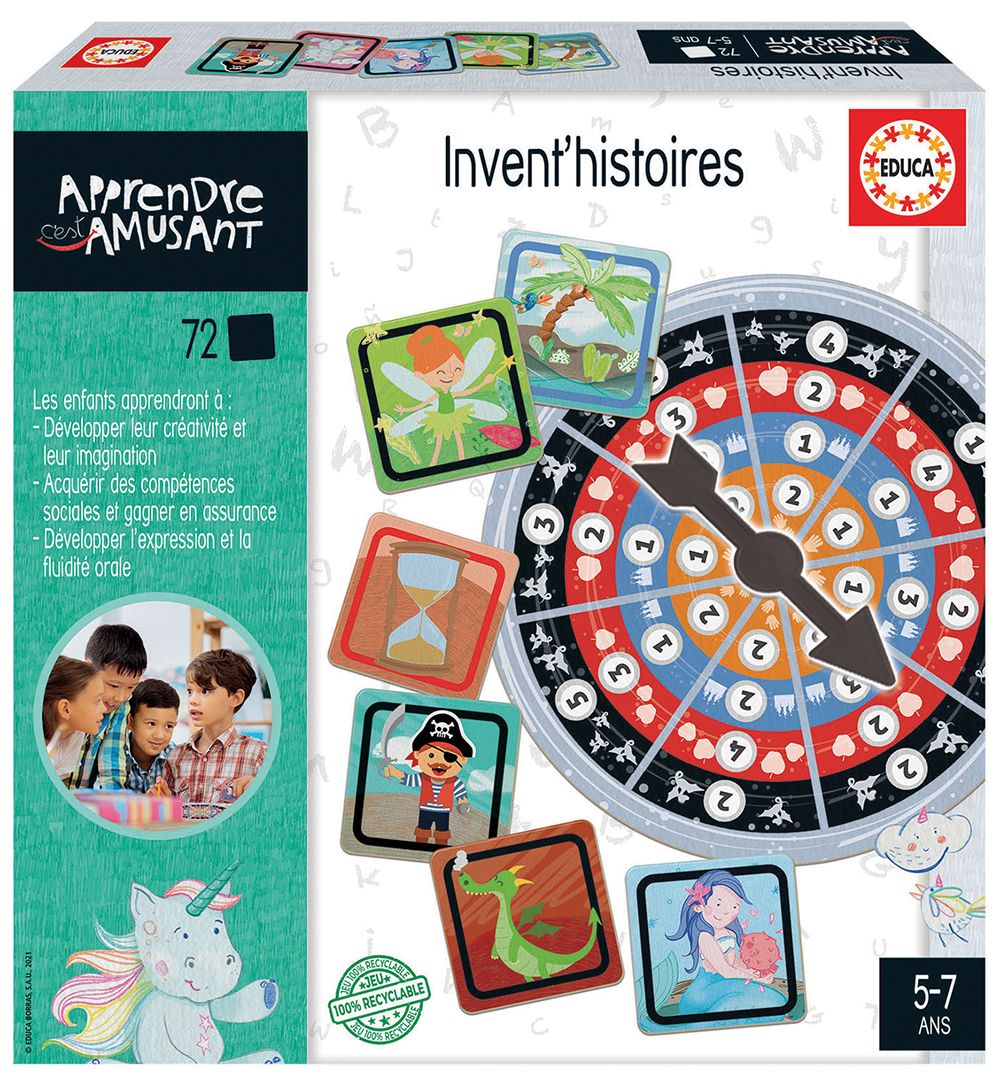 Apprendre c’est Amusant – Invent’histoires