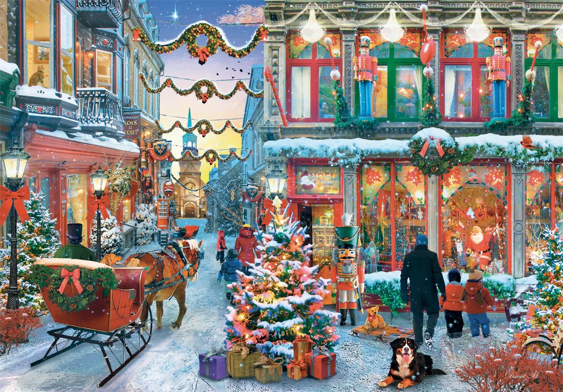 Les Joies de Noël (500 pièces) – Clementoni
