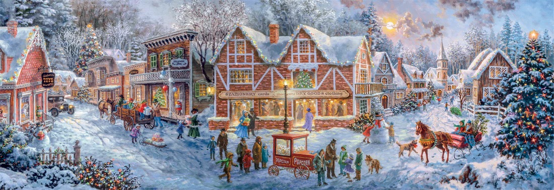 Panorama – On se Prépare pour Noël (1000 pièces) – Clementoni