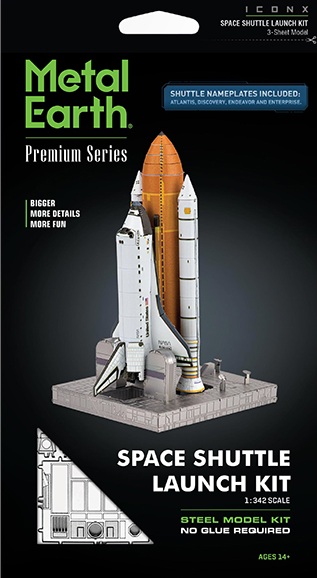 Metal Earth – Kit de Lancement de la Navette Spatiale