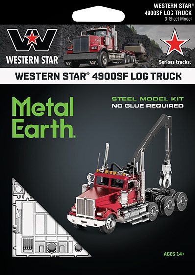 Metal Earth – Western Star®4900 Log Truck