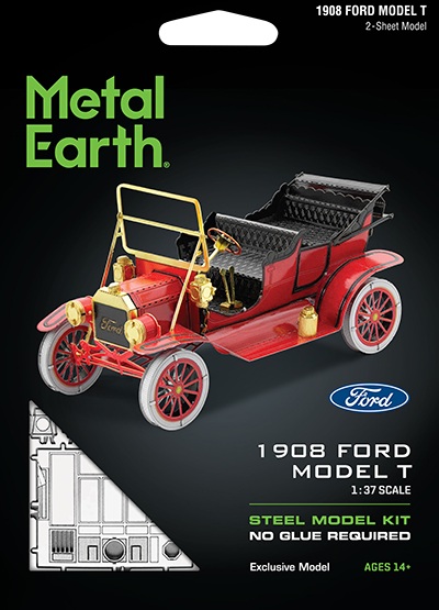 Metal Earth – Ford – 1908 Modèle T (Rouge)