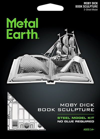 Metal Earth – Livre Sculpture Moby Dick