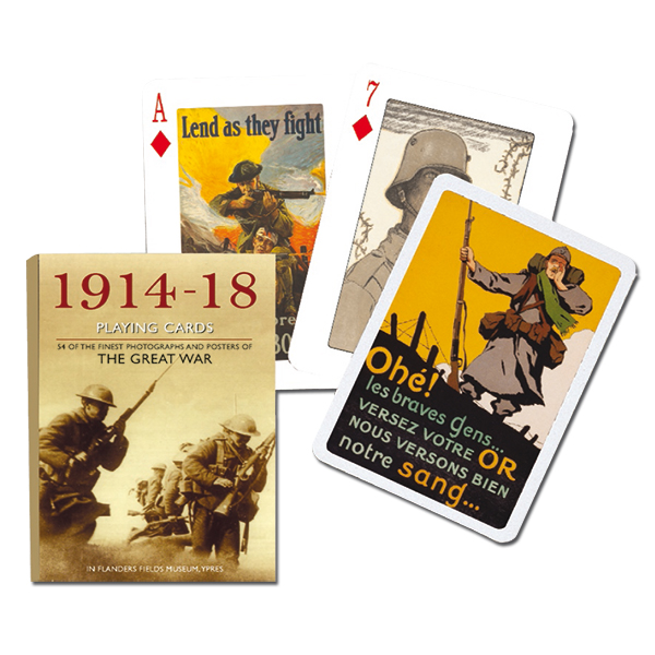 Jeu de cartes Simple – 1914-18 La Grande Guerre