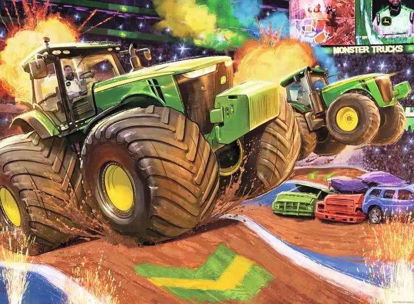 John Deere Big Wheels (100 pièces) – Ravensburger