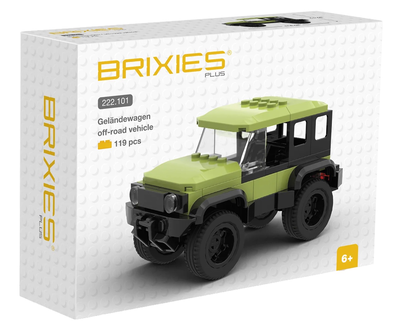 Brixies Plus – Mini Tout Terrain Vert