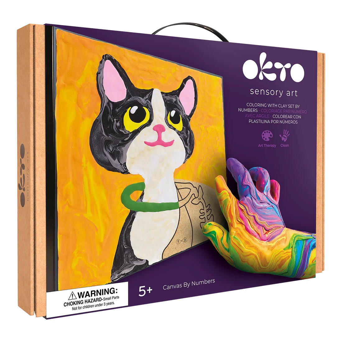 Coloriage par Numéro avec Argile – Chat (ML)