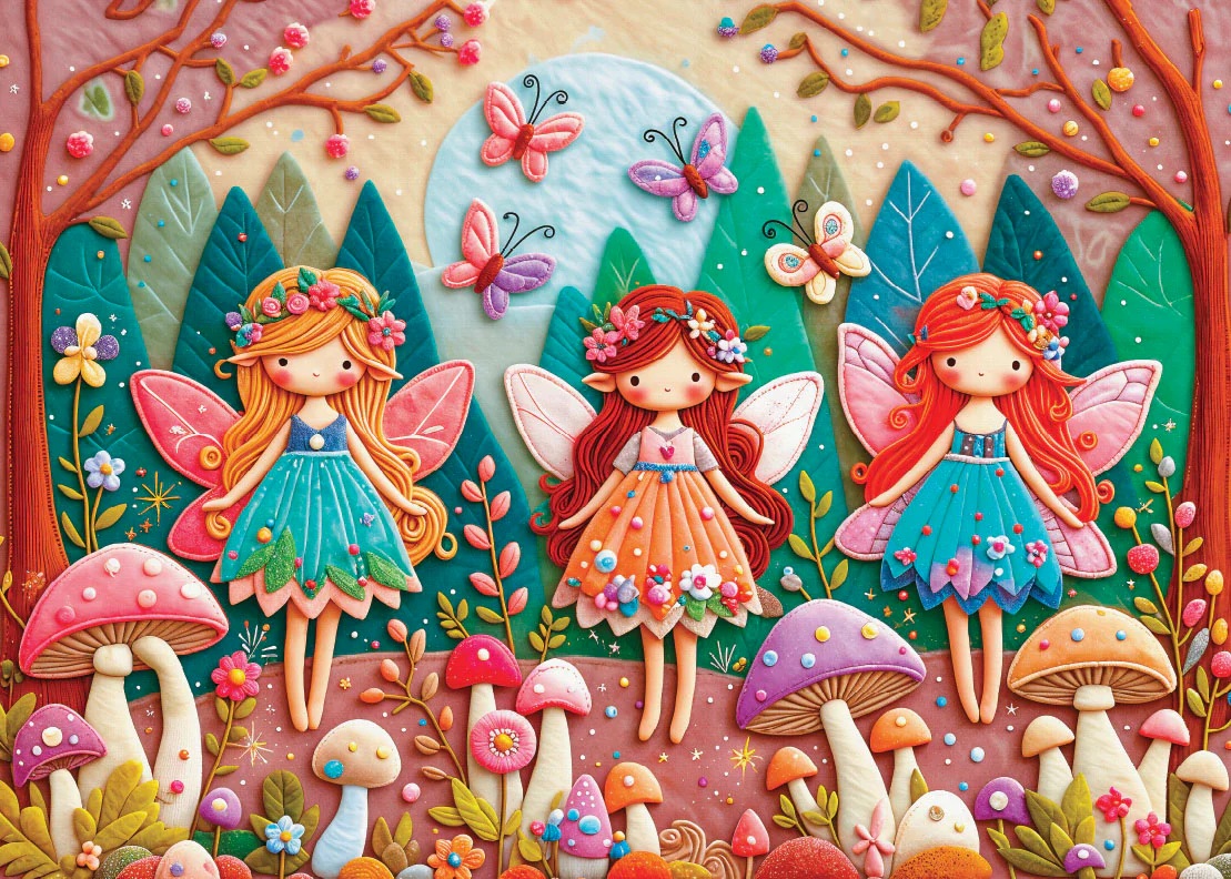 Fables in Felt (1000 pièces) – Delfy