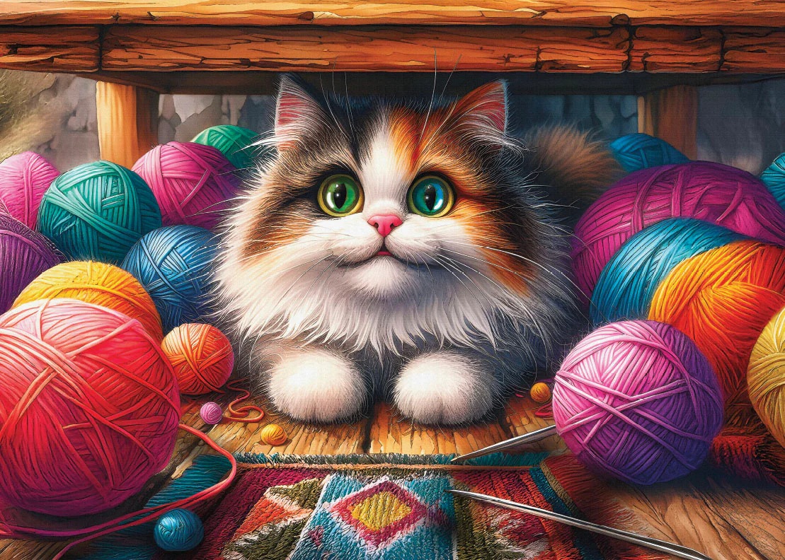 Fuzz Among Threads (1000 pièces) – Delfy