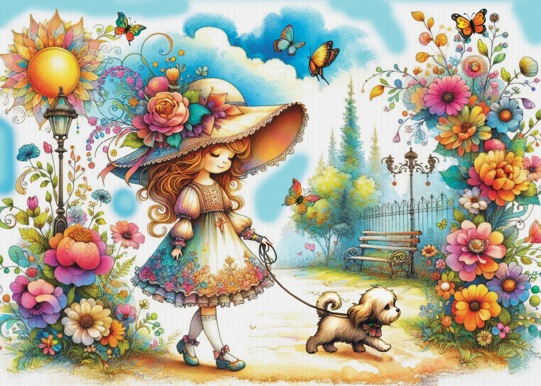Stroll Through Time (1000 pièces) – Delfy