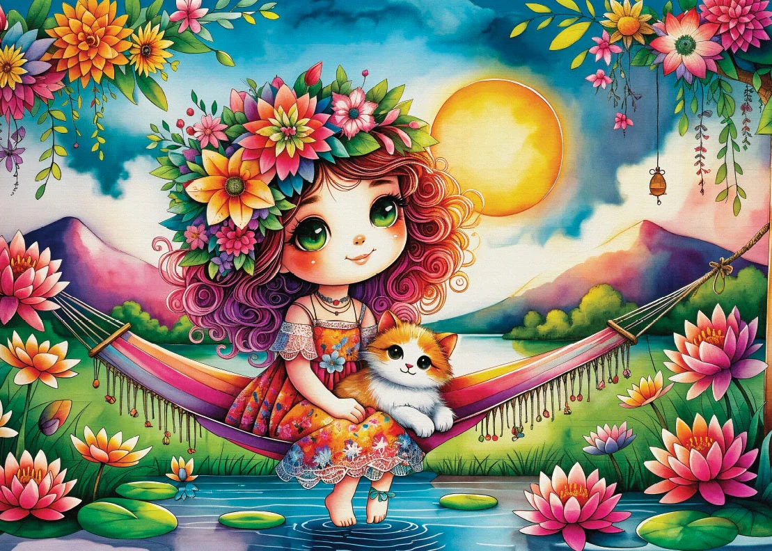 Toes in Water (1000 pièces) – Delfy
