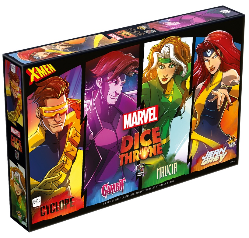 Dice Throne X-Men – Cyclops vs. Gambit vs. Rogue vs. Jean Grey