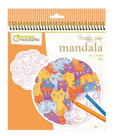 Graffy Pop Mandala – Chats en Désordre