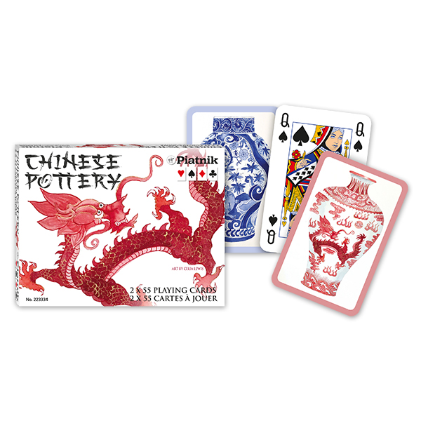 Jeu de cartes Double – Chinese Pottery