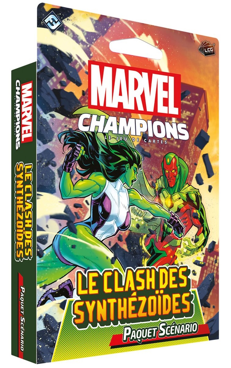 Marvel Champions – JCE: Le Clash des Synthézoïdes (ext Scénario)