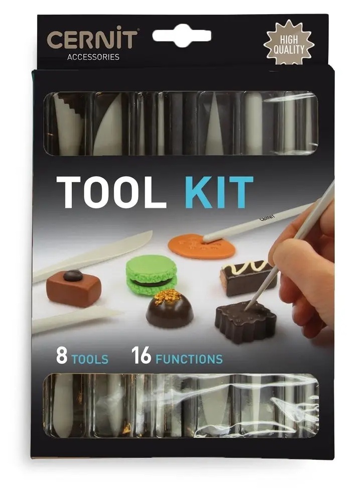 Cernit – Trousse à Outils en Plastique pour pâte Polymère