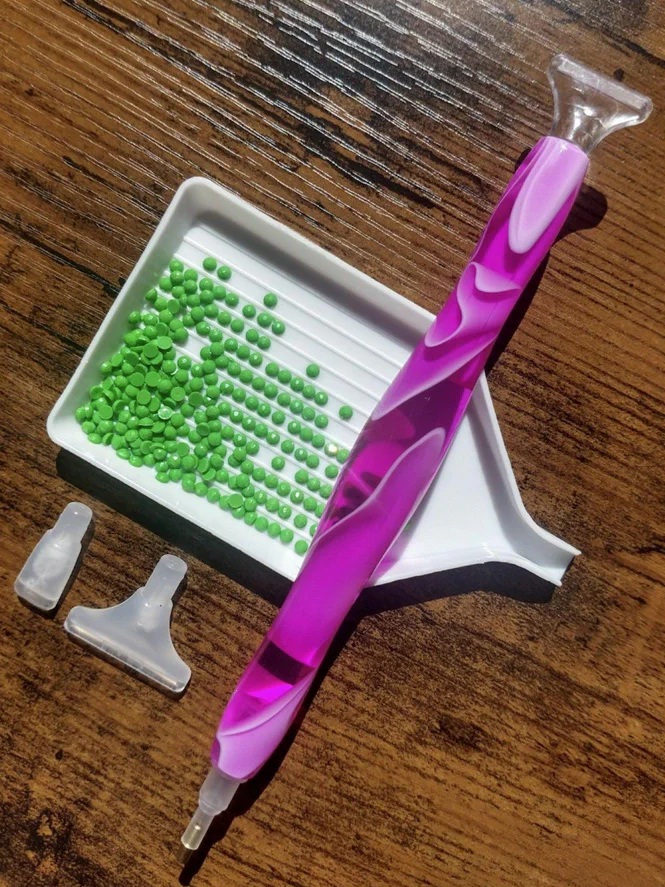 Broderie de Diamants – Stylet Fushia