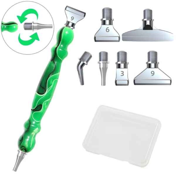 Broderie de Diamants – Kit de Stylet Vert