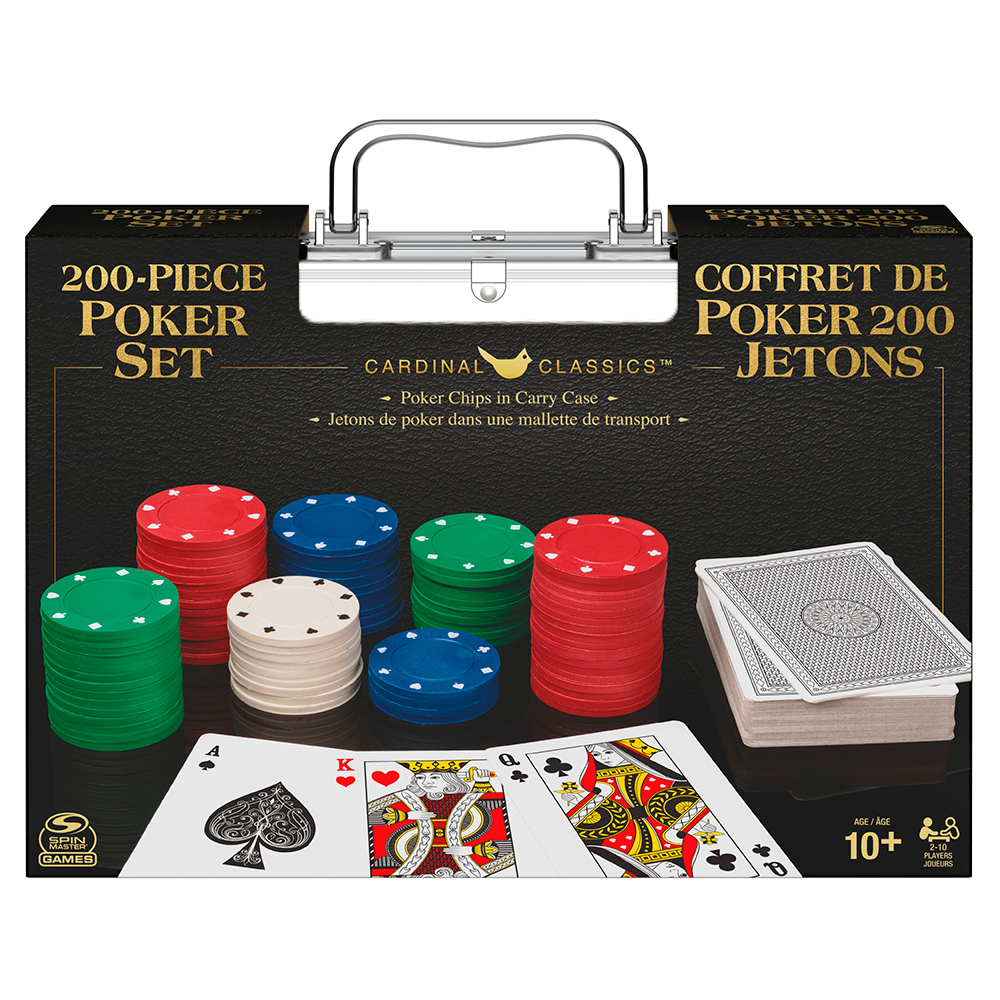 Coffret de Poker 200 jetons avec Mallette