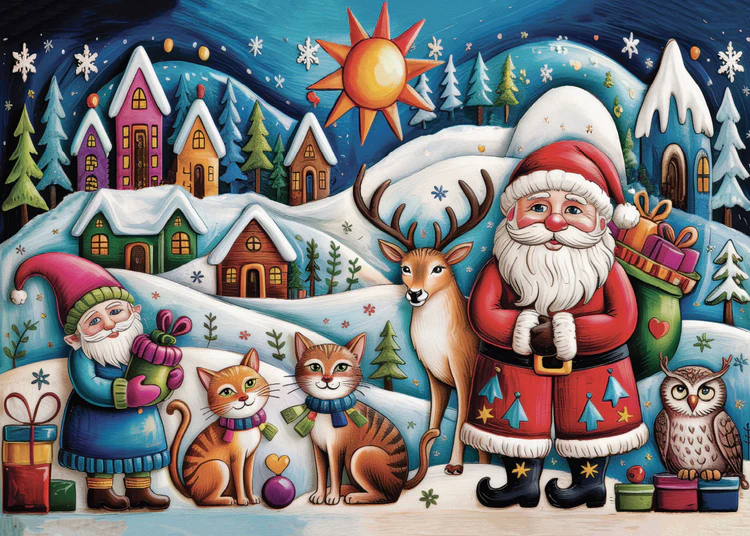 Boho Christmas (1000 pièces) – JaCaRou