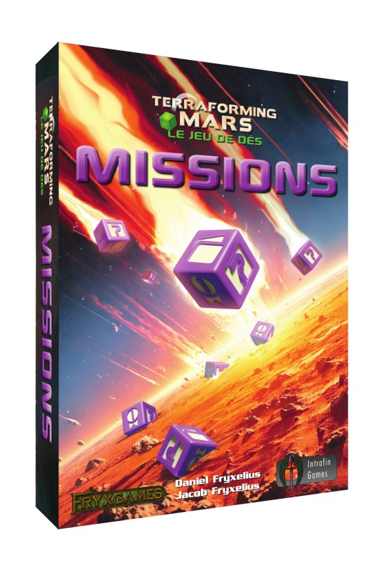 Terraforming Mars – Le Jeu de Dés – Missions (ext)