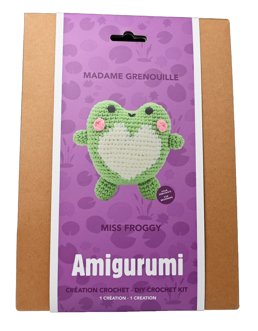 Création Crochet – Madame Grenouille – Amigurumi