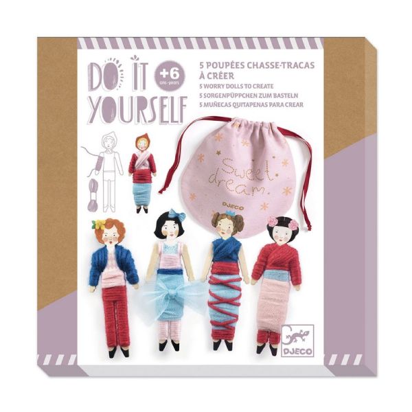 DIY – 5 Poupées Chasse-Tracas à Créer (Sweet Dream)