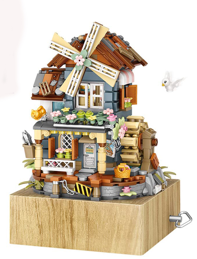 LOZ Blocks – Moulin à Vent (Boîte à Musique)