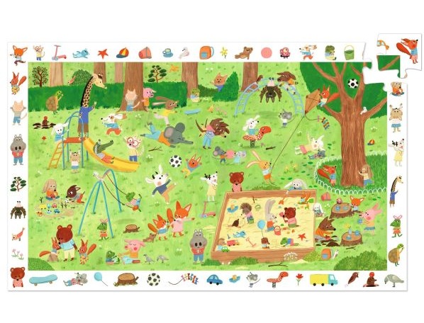 Observation – Le square des petits amis (35 pièces) – Djeco