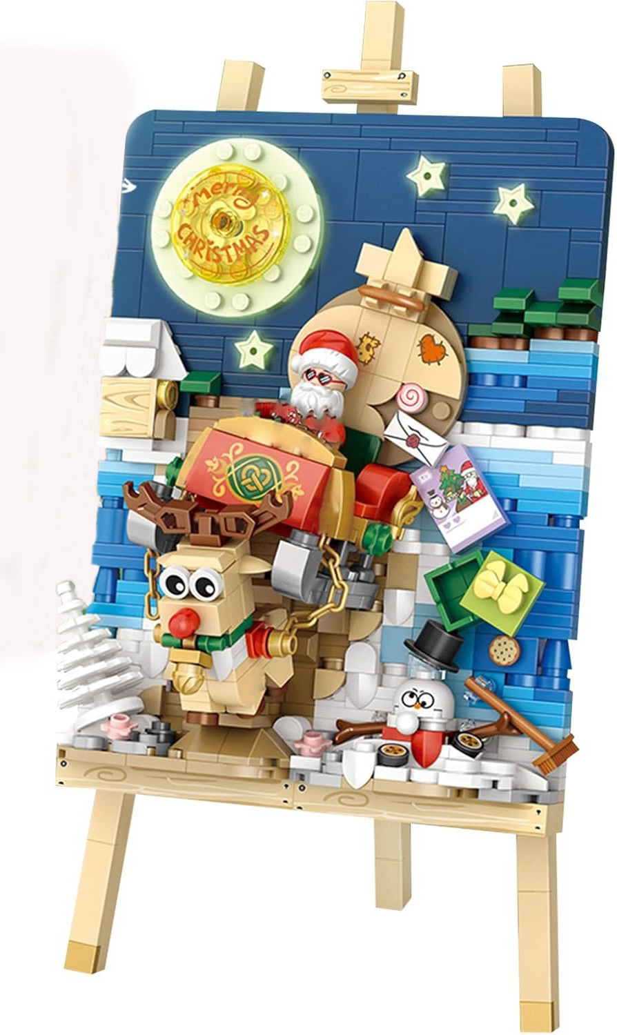LOZ Blocks – Tableau de Noël