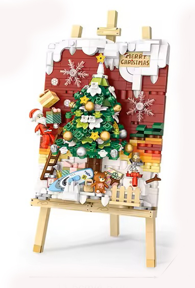 LOZ Blocks – Tableau Arbre de Noël