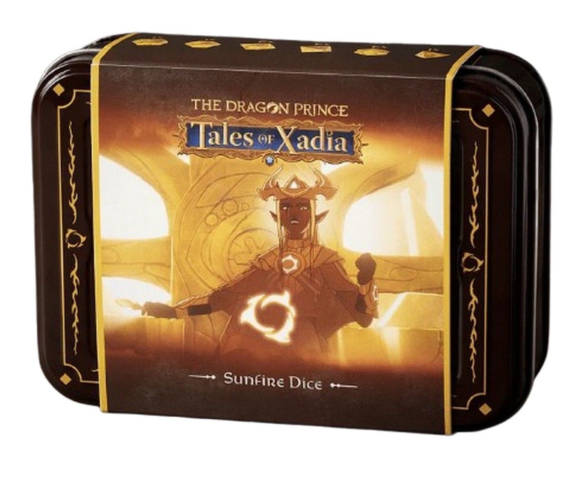 Dire Wolf: The Dragon Prince – Tales of Xadia RPG Sunfire Dice (13pcs)