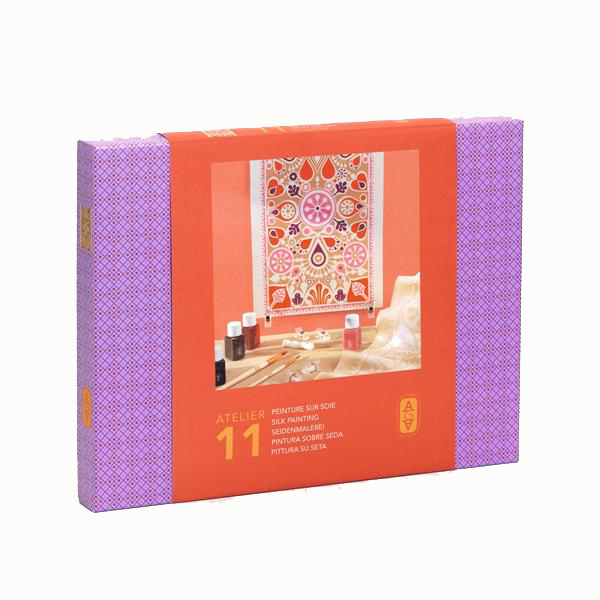 Atelier 11 – Peinture sur Soie (Pétales)