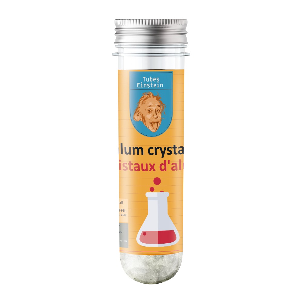 Tubes Einstein – Cristaux d’alun